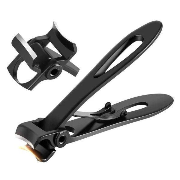 Professional Nail Clipper for Thick Nails - PrecisionClip-Black-Small-Nora Luxe