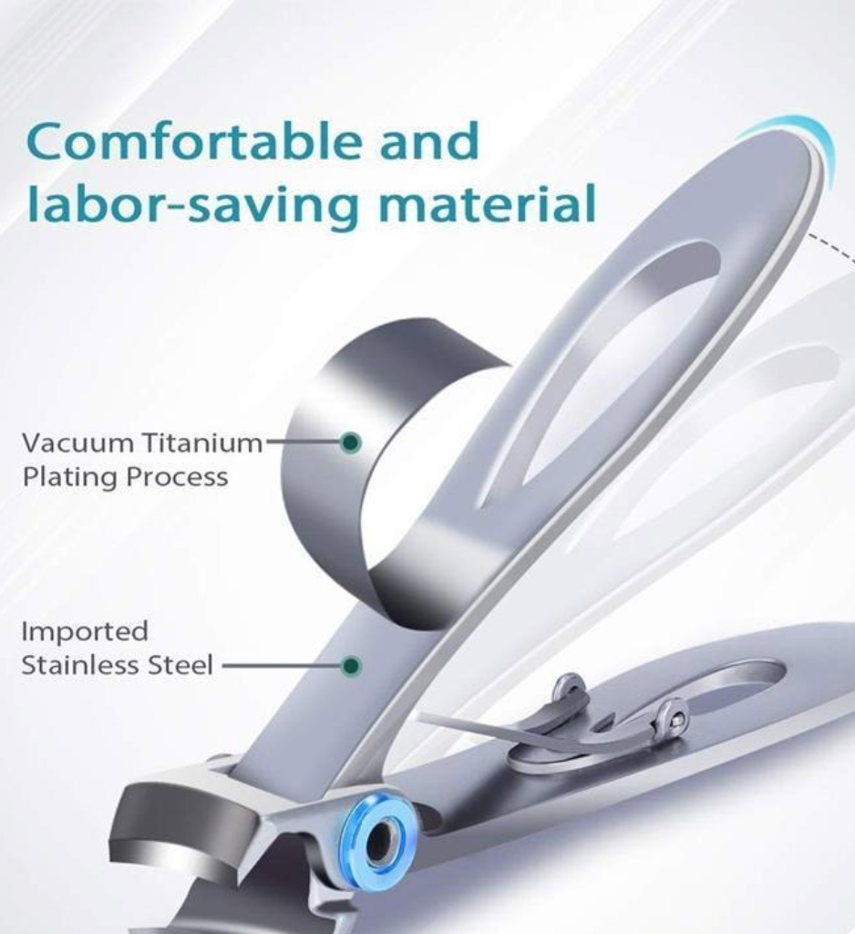Professional Nail Clipper for Thick Nails - PrecisionClip-Silver-Small-Nora Luxe
