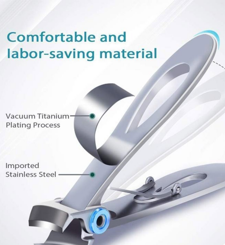 Professional Nail Clipper for Thick Nails - PrecisionClip-Silver-Small-Nora Luxe