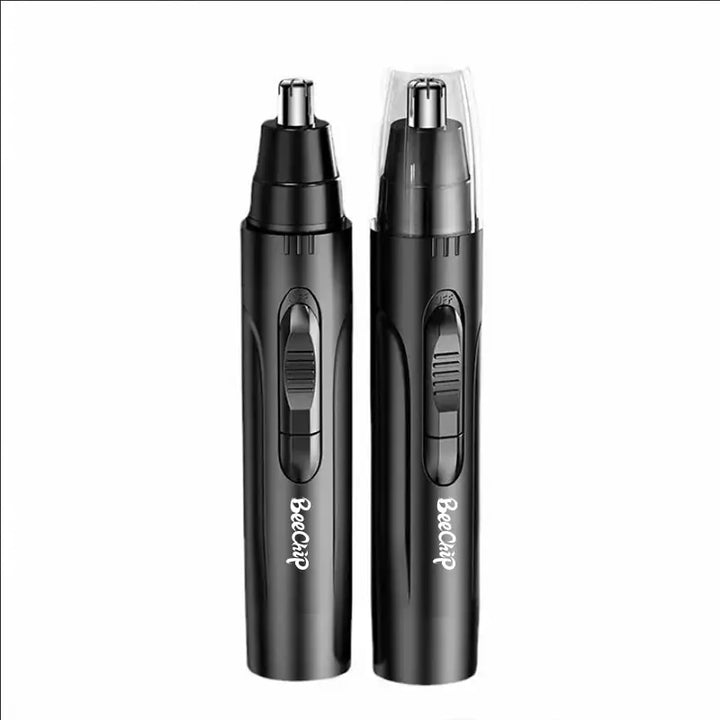 PROFESSIONAL PAINLESS NOSE & EAR HAIR TRIMMER FOR MEN AND WOMEN - RECHARGEABLE-Nora Luxe