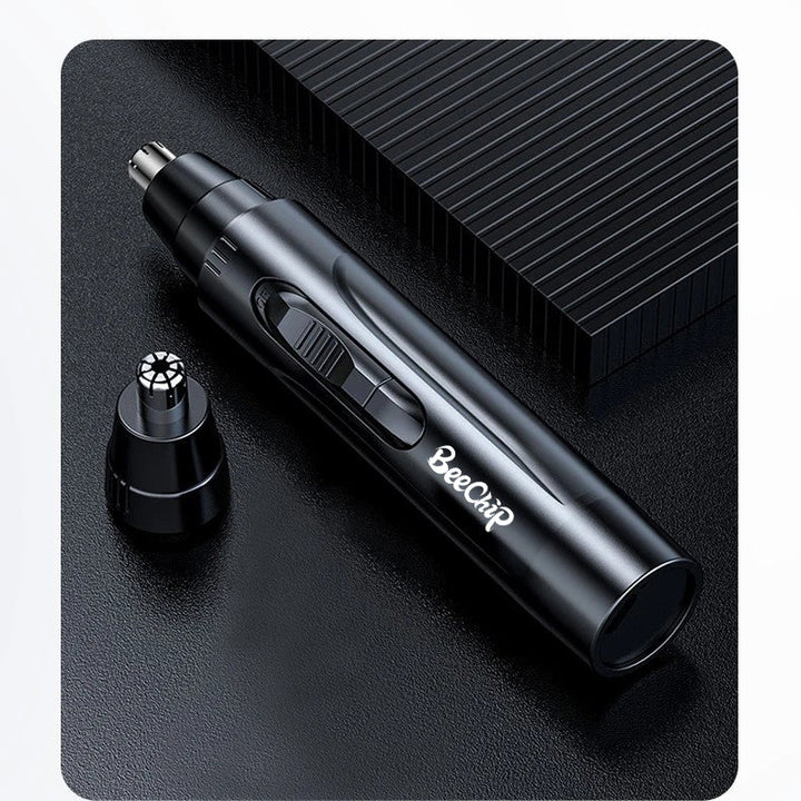 PROFESSIONAL PAINLESS NOSE & EAR HAIR TRIMMER FOR MEN AND WOMEN - RECHARGEABLE-Nora Luxe