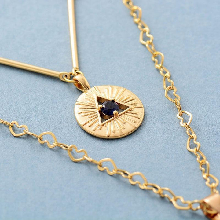 Protective Lapis Necklace - Althea-Nora Luxe