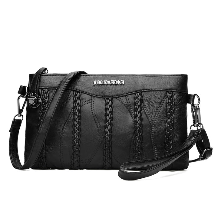 PU Leather Women’s Crossbody Clutch with Spacious Interior