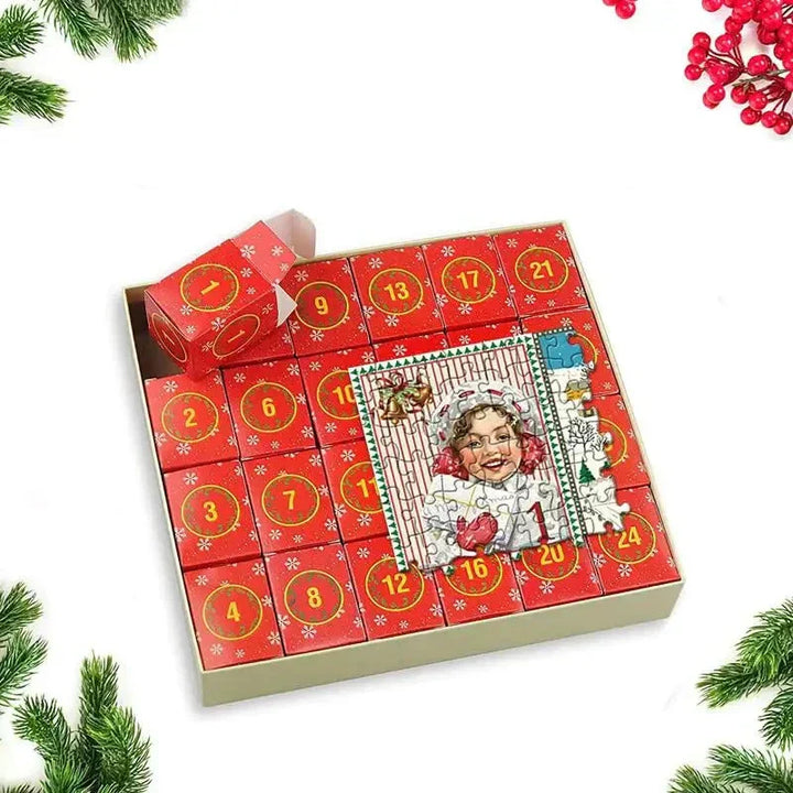 Puzzle Advent Calendar - FestivePuzzle-Nora Luxe