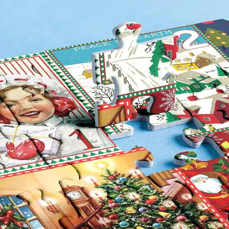 Puzzle Advent Calendar - FestivePuzzle-Nora Luxe