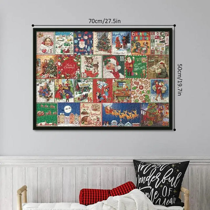 Puzzle Advent Calendar - FestivePuzzle-Nora Luxe