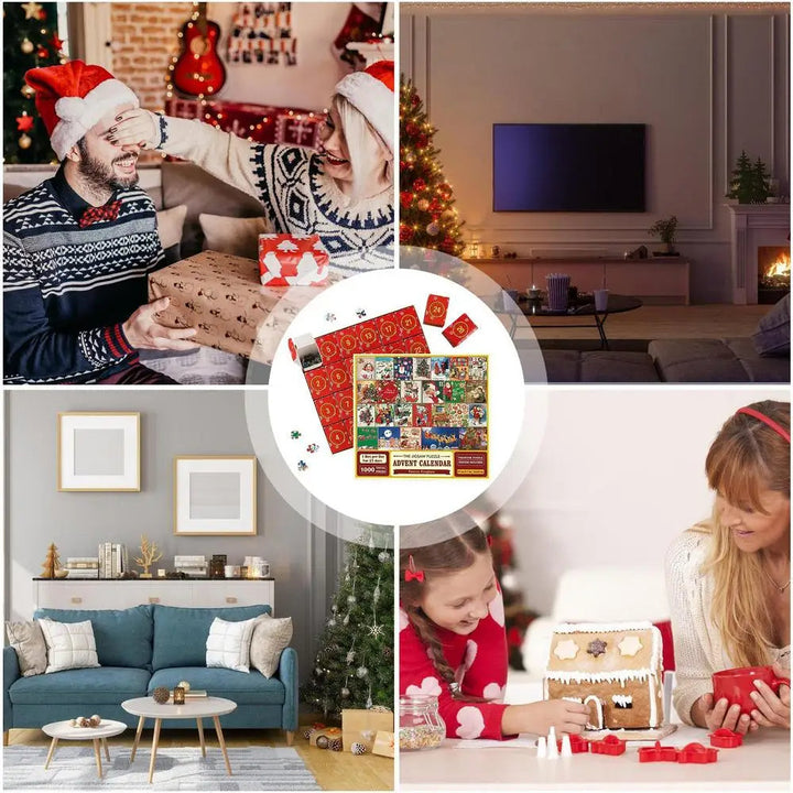 Puzzle Advent Calendar - FestivePuzzle-Nora Luxe