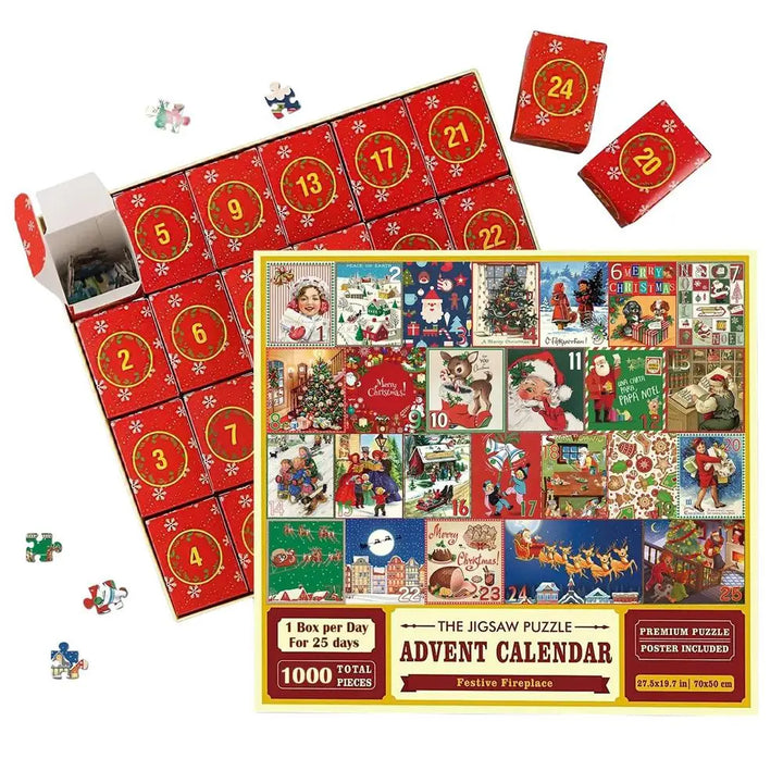 Puzzle Advent Calendar - FestivePuzzle-Nora Luxe