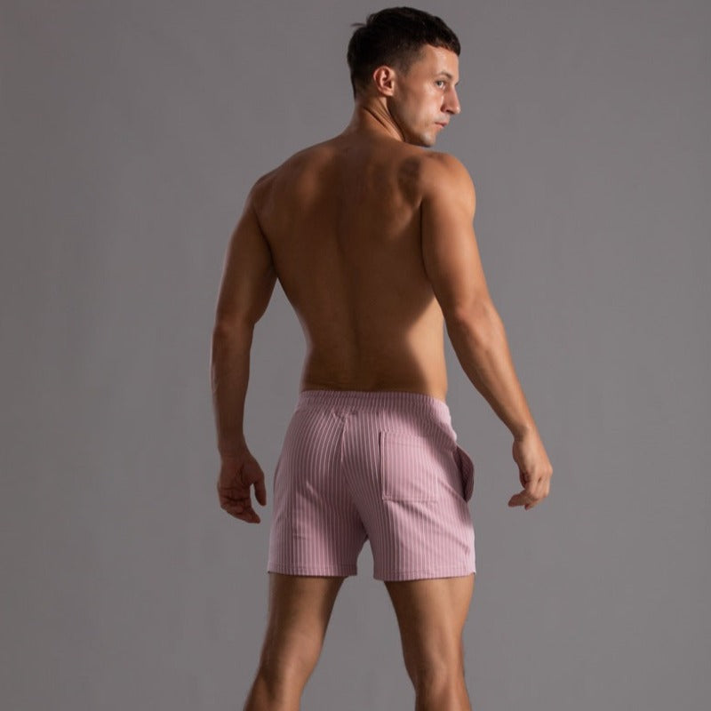 Quick-drying & Stylish Men's Swim Shorts made from Ripstop Polyester – Niko-Green-XS-Nora Luxe