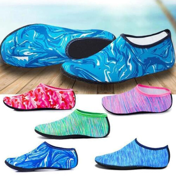 Quick-Drying Unisex Water Shoes - WaveStep-Camou Red-XS-The Livary