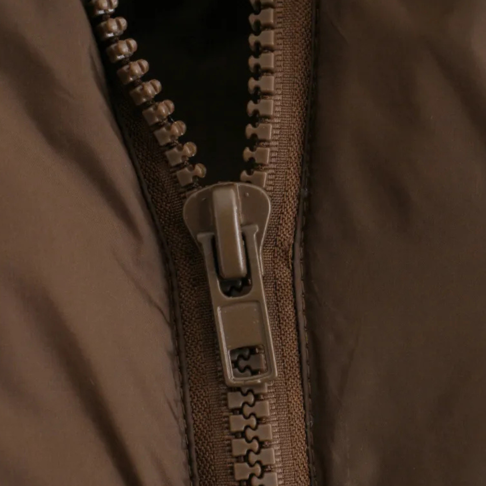 Quilted Short Women's Bodywarmer - Liora-Khaki-XS-Nora Luxe