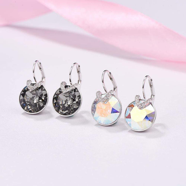 Radiant Earrings - Aveline-White-Nora Luxe