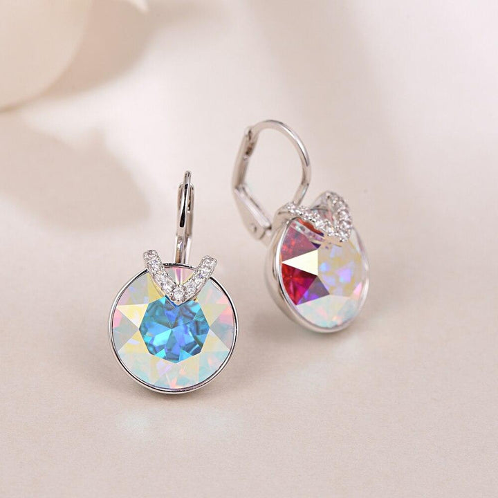Radiant Earrings - Aveline-White-Nora Luxe