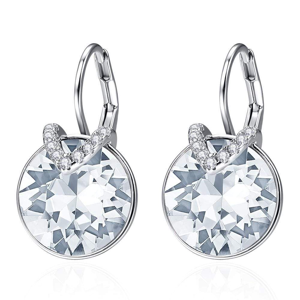 Radiant Earrings - Aveline-White-Nora Luxe
