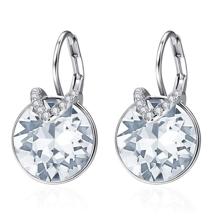 Radiant Earrings - Aveline-White-Nora Luxe