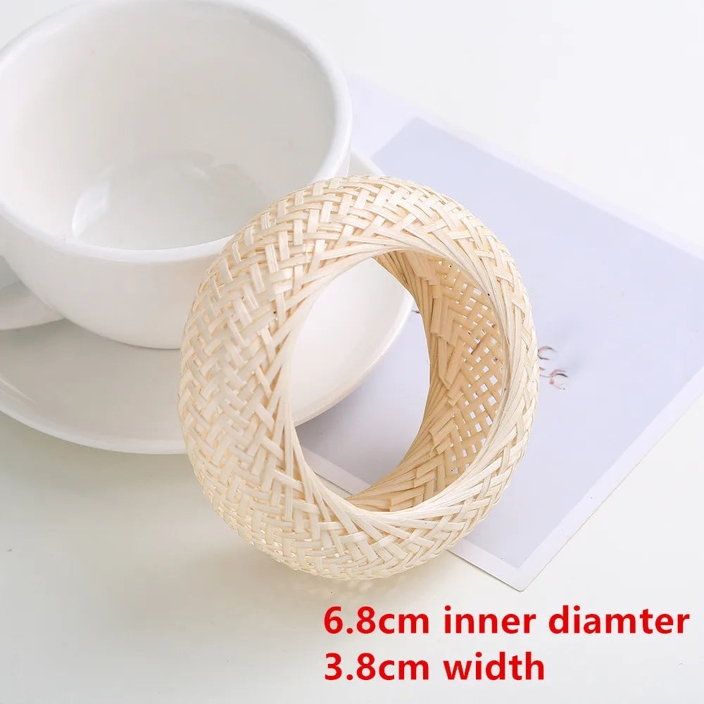 Rattan Woven Bangles | Elegant and Versatile Jewellery-OPTION 1-Nora Luxe