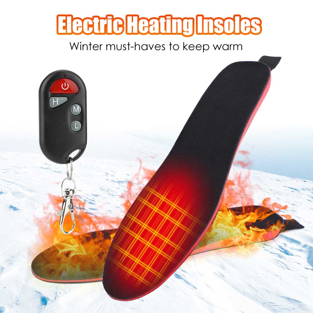 Rechargeable Heated Insoles - Aurora-6.5 - 8.0-Nora Luxe