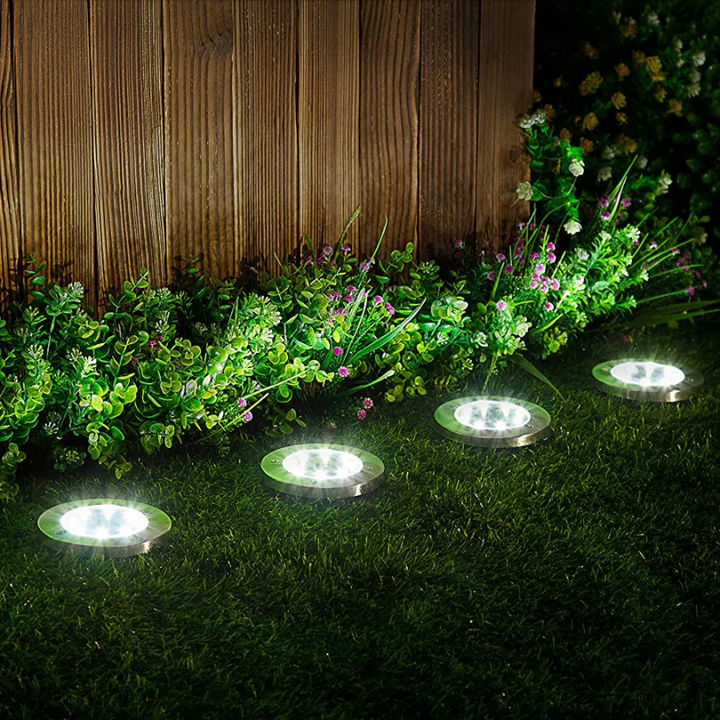 Rechargeable Solar Energy Lighting - EcoGlow-White-4 pieces-Nora Luxe