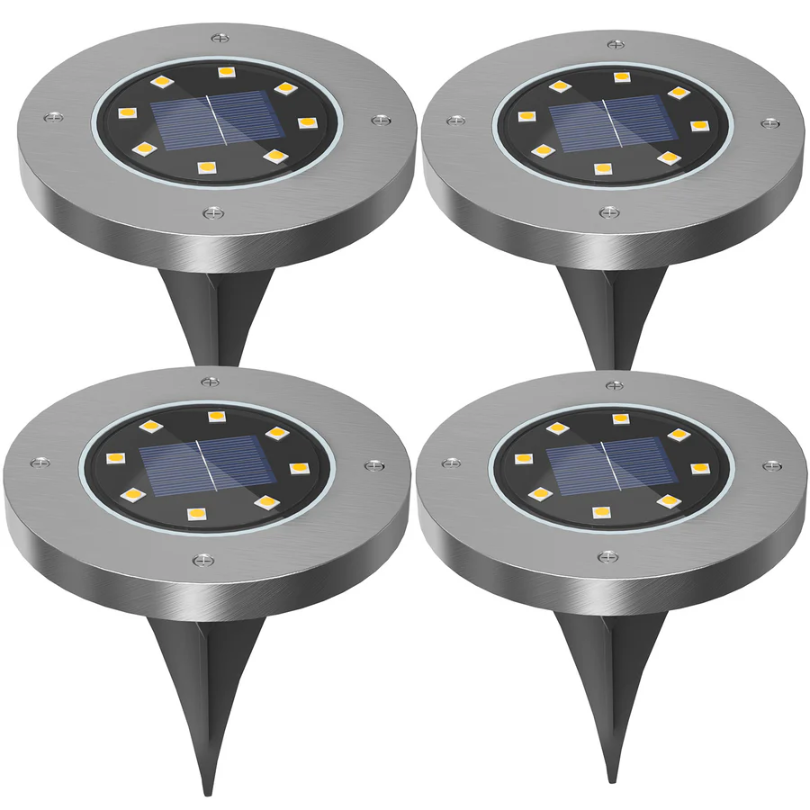 Rechargeable Solar Energy Lighting - EcoGlow-White-4 pieces-Nora Luxe