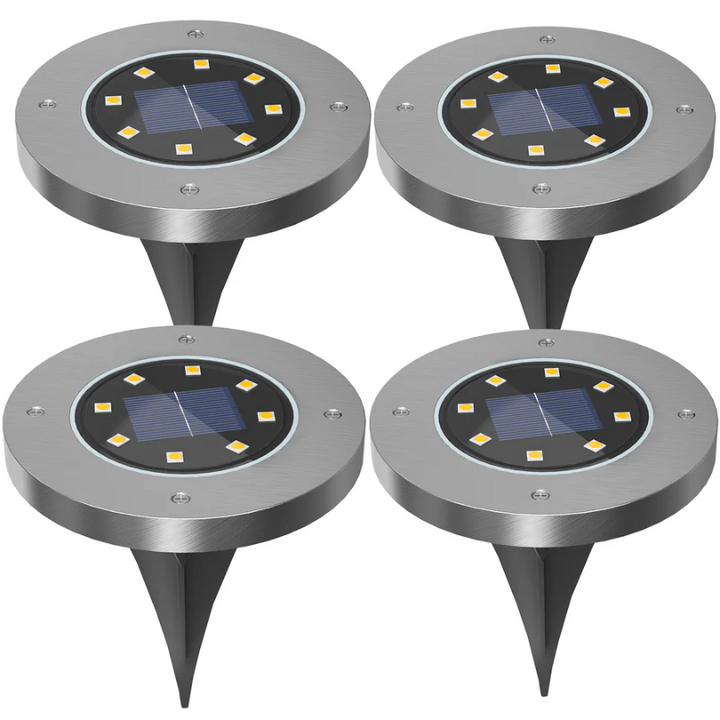 Rechargeable Solar Energy Lighting - EcoGlow-White-4 pieces-Nora Luxe