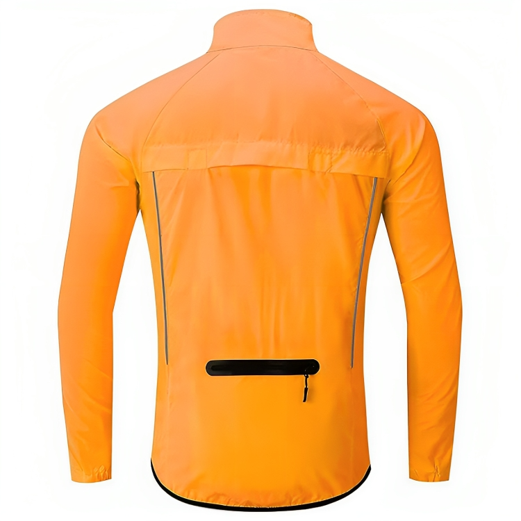 Reflective Cycling Jacket for Men - ReflectoRide-Black-M-Nora Luxe