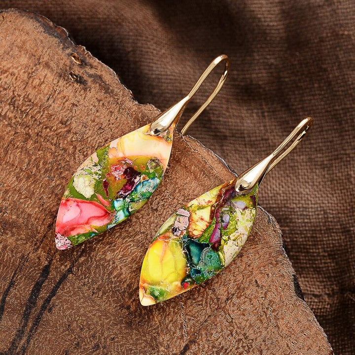 Regaliet Drop Earrings - Amaris-Gold-Nora Luxe