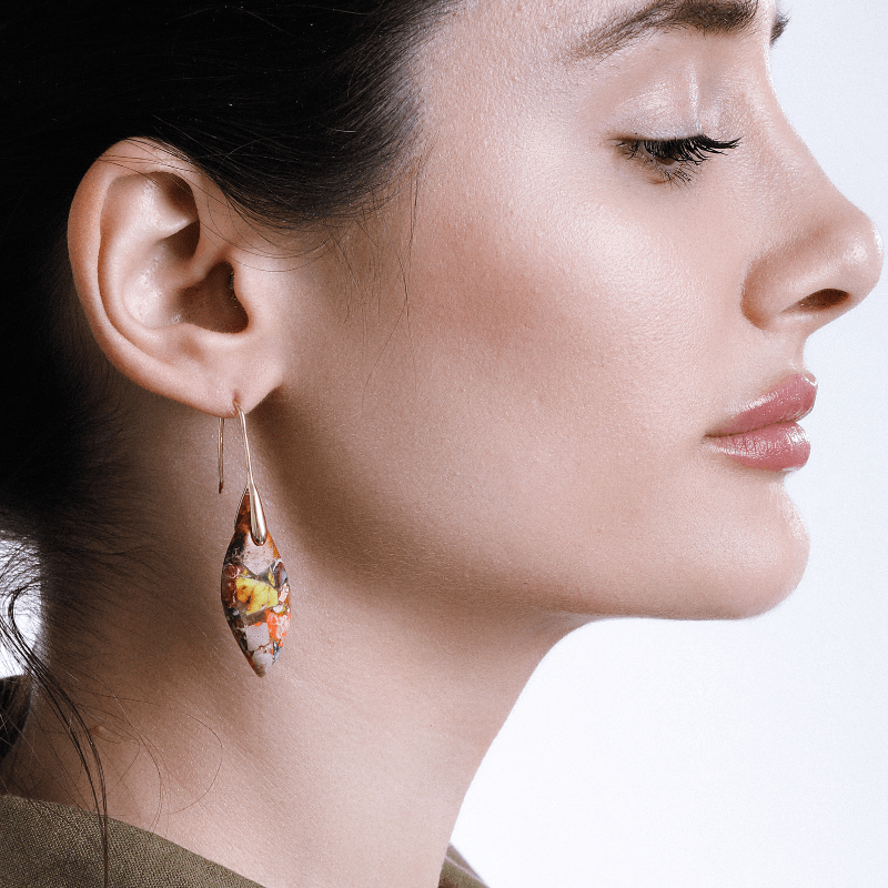 Regaliet Drop Earrings - Amaris-Gold-Nora Luxe