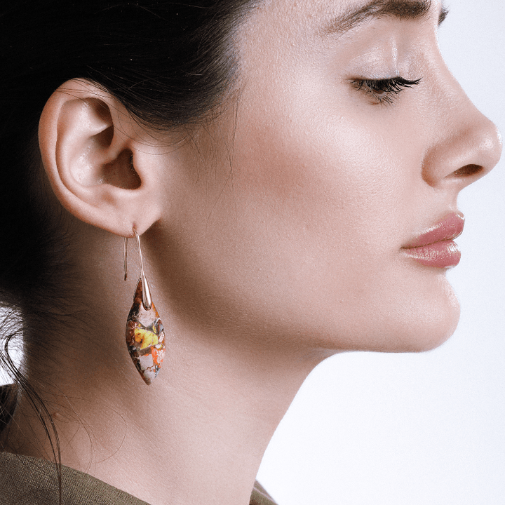 Regaliet Drop Earrings - Amaris-Gold-Nora Luxe