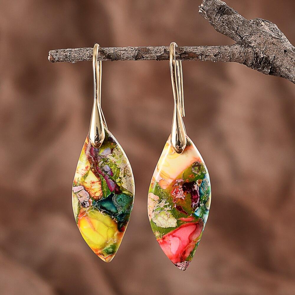 Regaliet Drop Earrings - Amaris-Gold-Nora Luxe