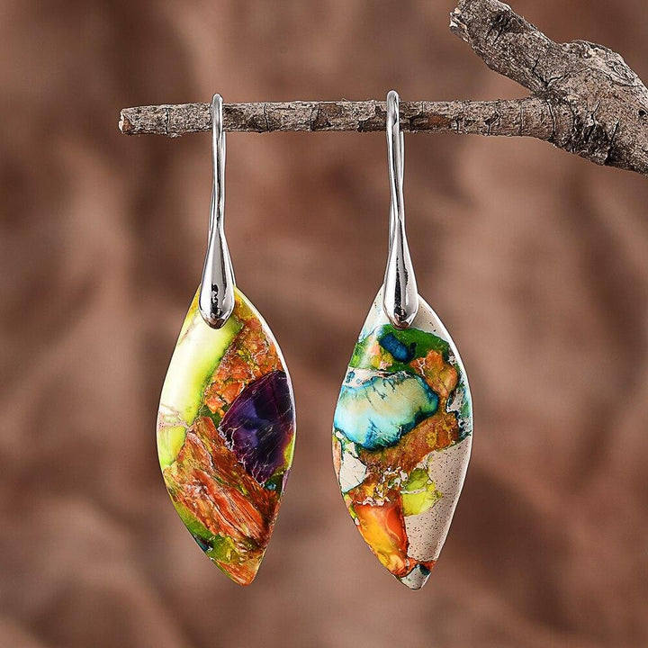 Regaliet Drop Earrings - Amaris-Silver-Nora Luxe