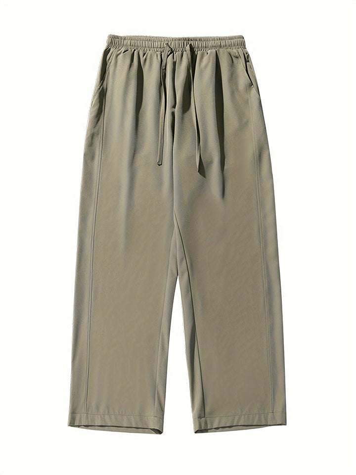 Relaxed Fit Men's Jogging Trousers - Tom-Black-M-Nora Luxe
