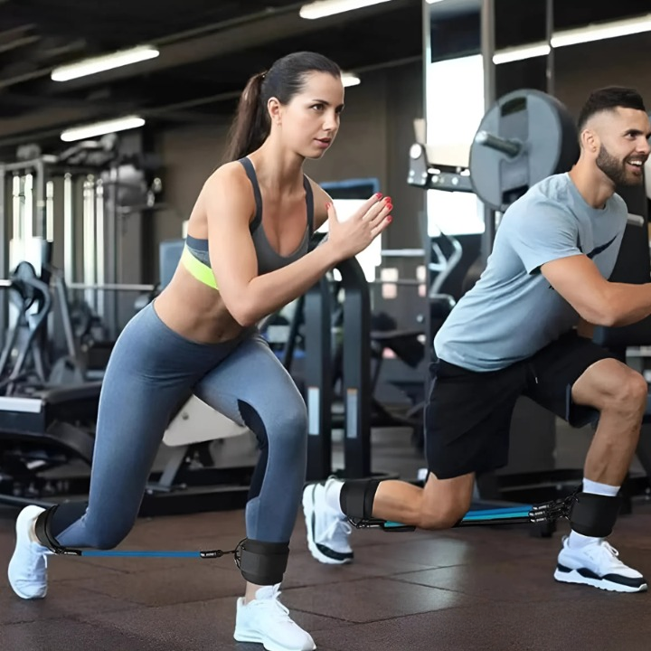 Resistance Bands for Powerful Glute Workouts - FlexLift-Black-Nora Luxe