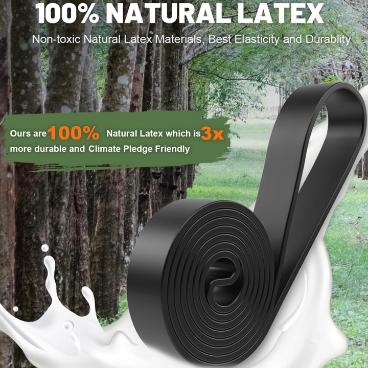 Resistance Pull-Up Assistance Bands Set-Black-Nora Luxe
