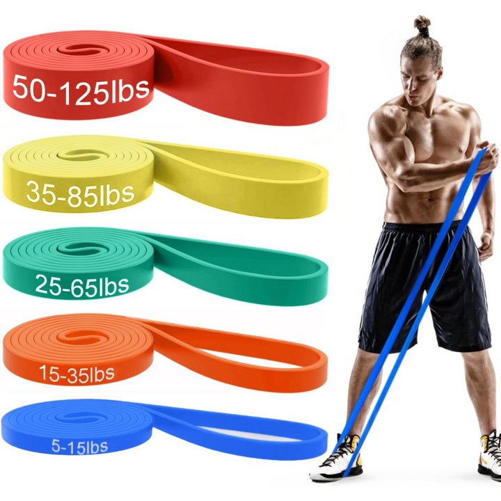Resistance Pull-Up Assistance Bands Set-Green-Nora Luxe