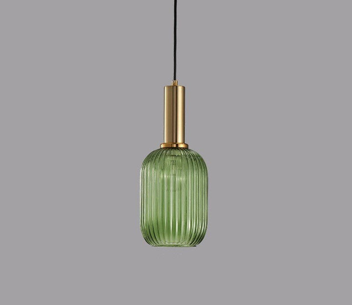 Retro Glass Pendant Lamp - ColorVibe-Brown-A-Nora Luxe