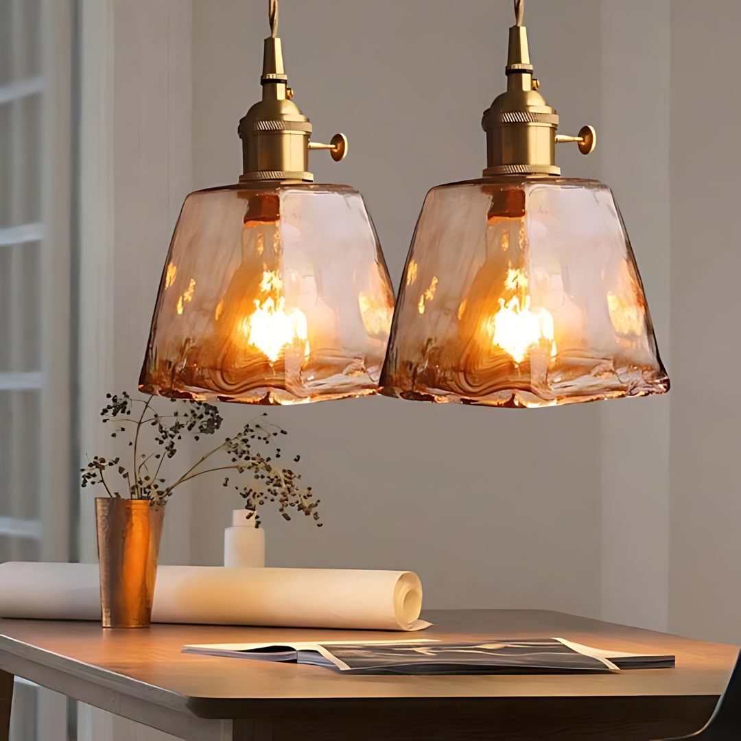 Retro LED Hanging Lamp - Jasper-A-Nora Luxe