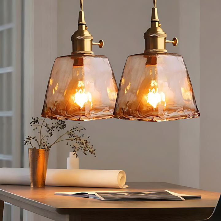 Retro LED Hanging Lamp - Jasper-A-Nora Luxe