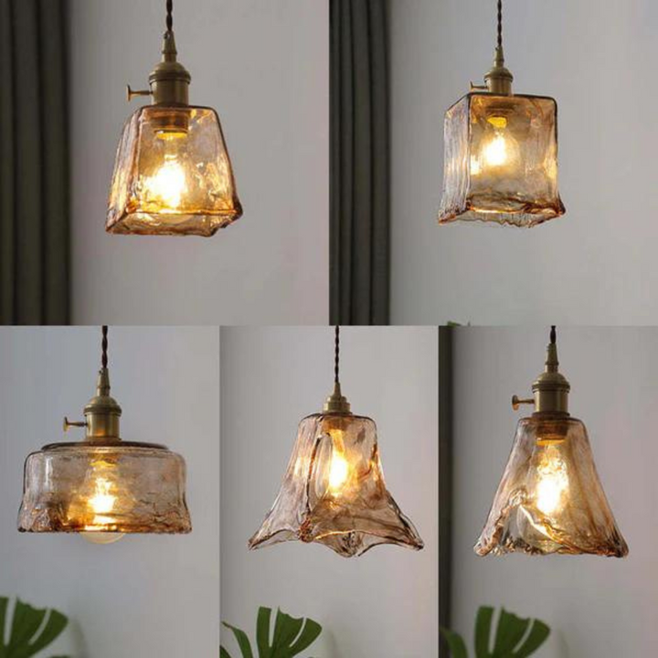 Retro LED Hanging Lamp - Jasper-A-Nora Luxe