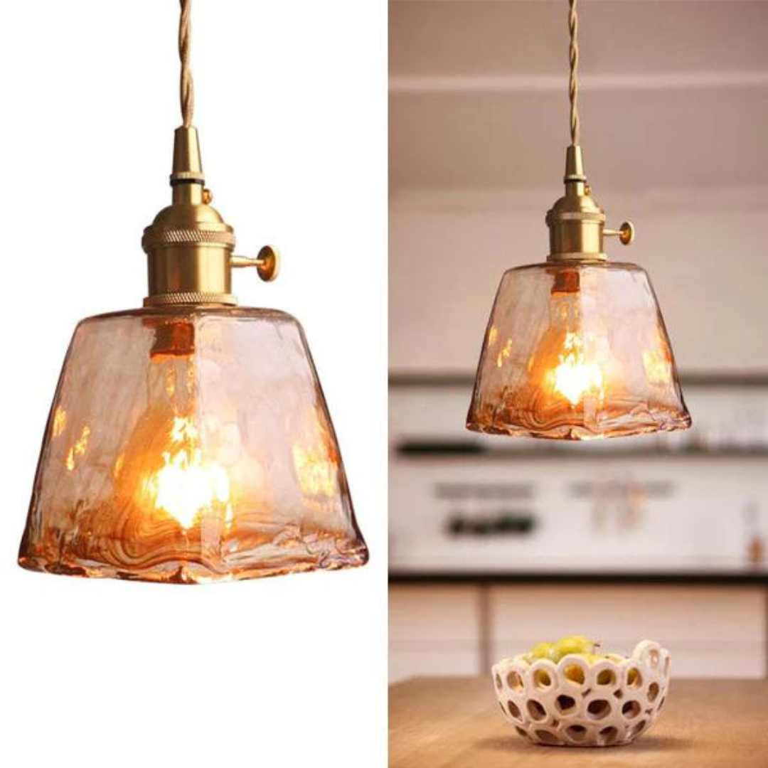 Retro LED Hanging Lamp - Jasper-A-Nora Luxe