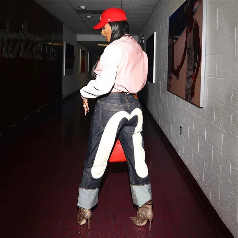 Retro Street Jeans – Jaxen-White-S-The Livary