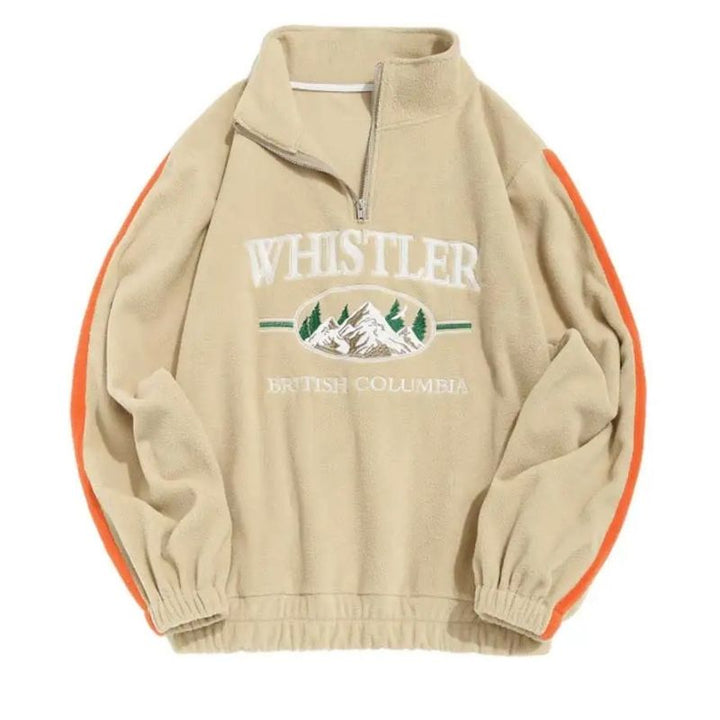 Retro Whistler Sweater - Milo-Blue-XS-Nora Luxe