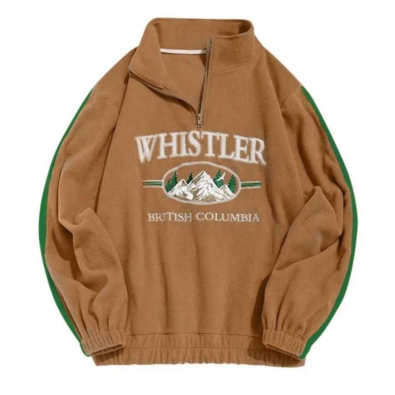 Retro Whistler Sweater - Milo-Brown-XS-Nora Luxe
