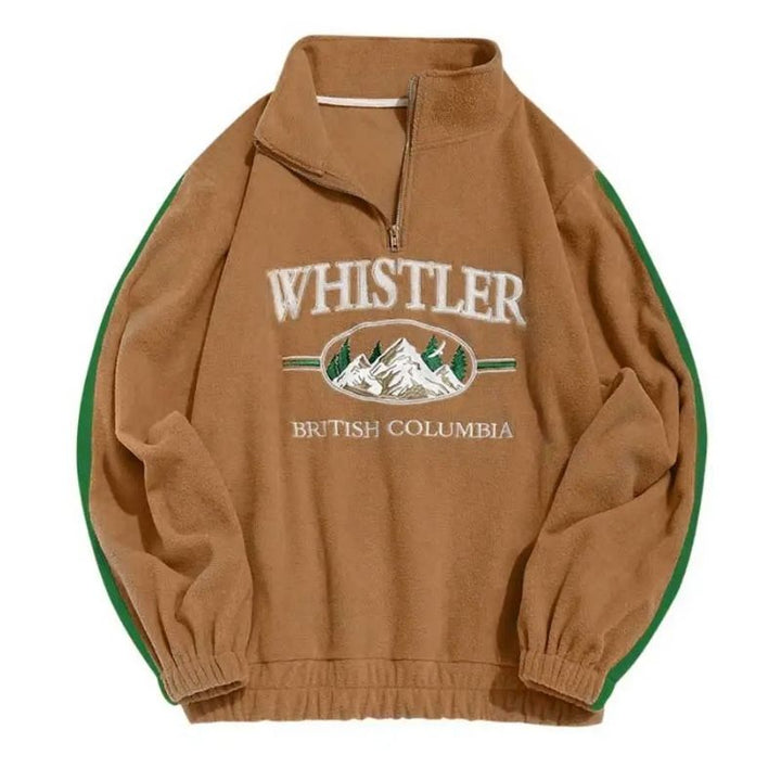 Retro Whistler Sweater - Milo-Brown-XS-Nora Luxe