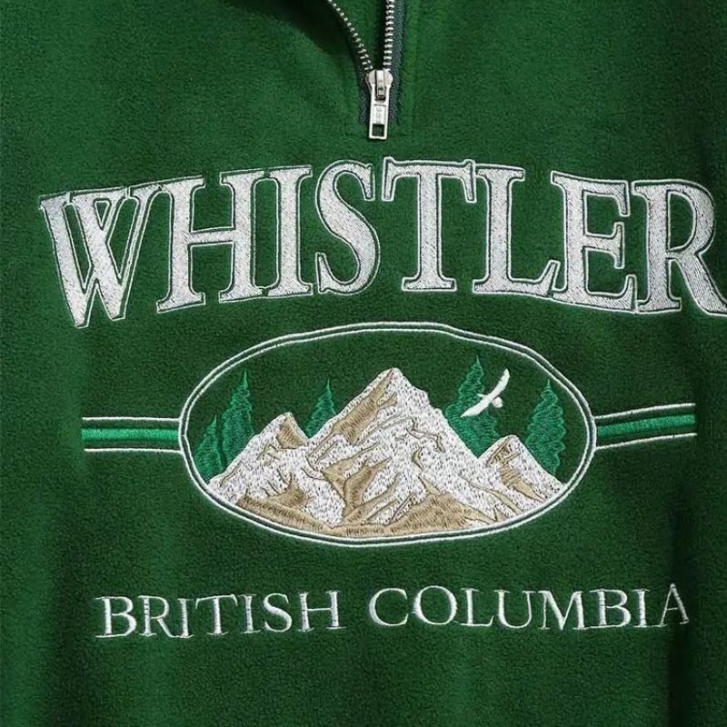 Retro Whistler Sweater - Milo-Green-XS-Nora Luxe