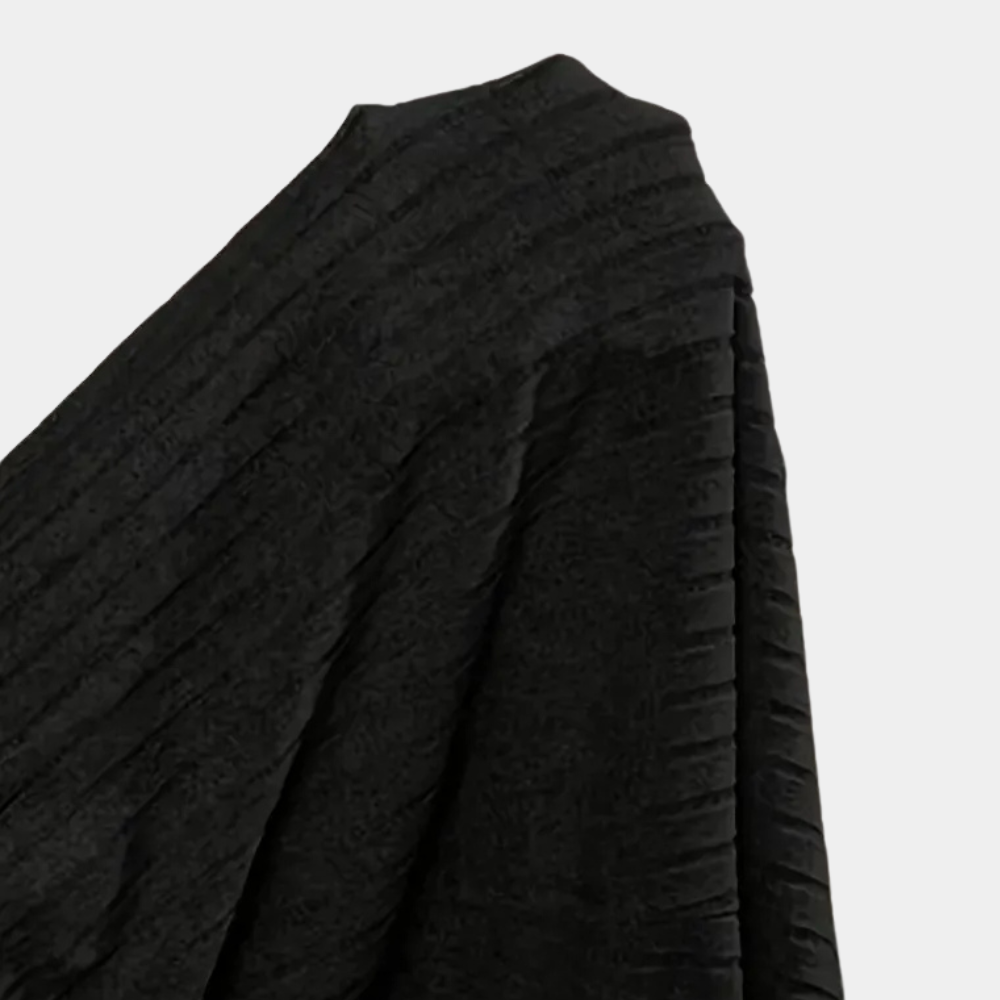 Ribbed Maxi Skirt – Selina-Black-XS-State of Style