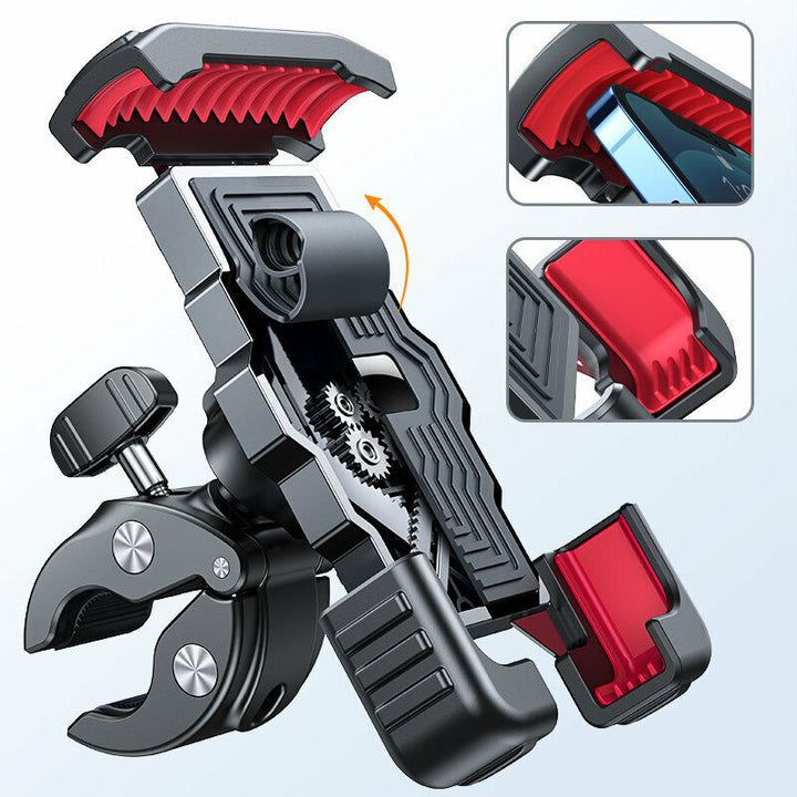 Robust Bike Smartphone Holder - SecureGrip-Nora Luxe