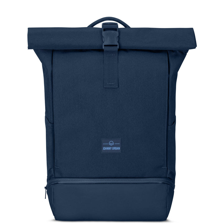 Rolltop Backpack – UrbanFlow-Dark blue-Nora Luxe