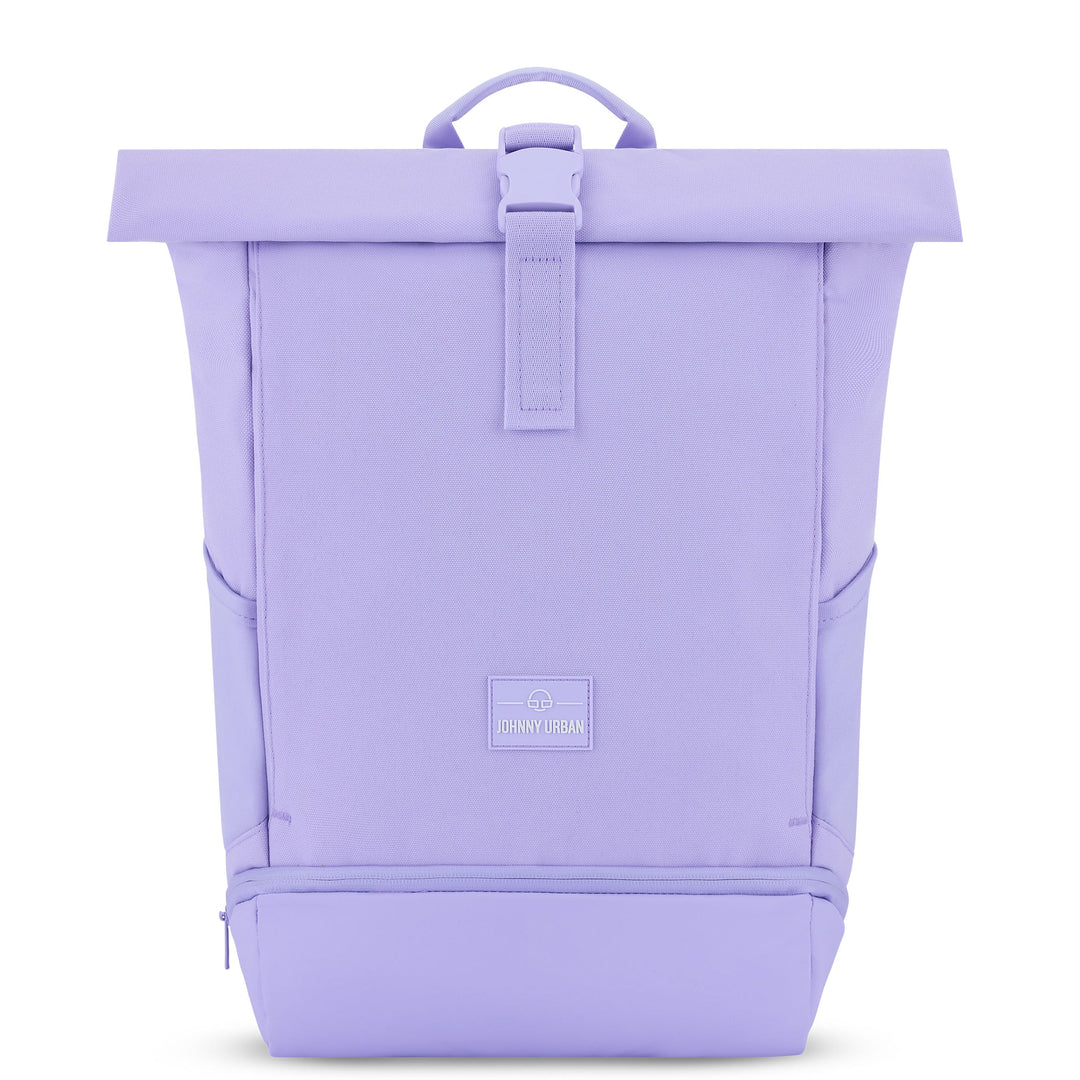 Rolltop Backpack – UrbanFlow-Purple-Nora Luxe