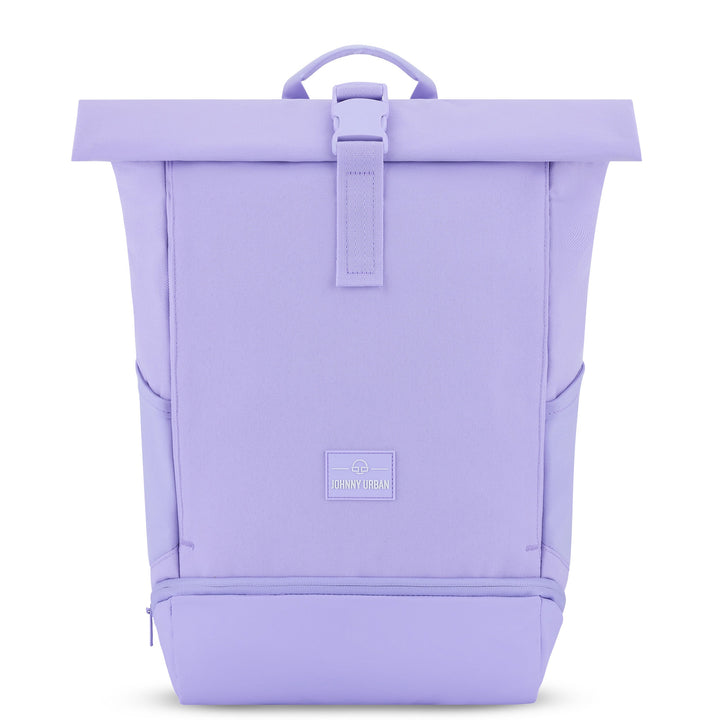 Rolltop Backpack – UrbanFlow-Purple-Nora Luxe