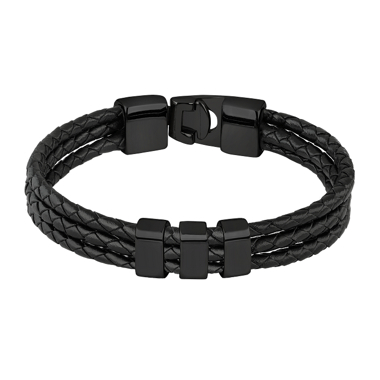 Romance Gravure Armband - Felix-Black-Nora Luxe
